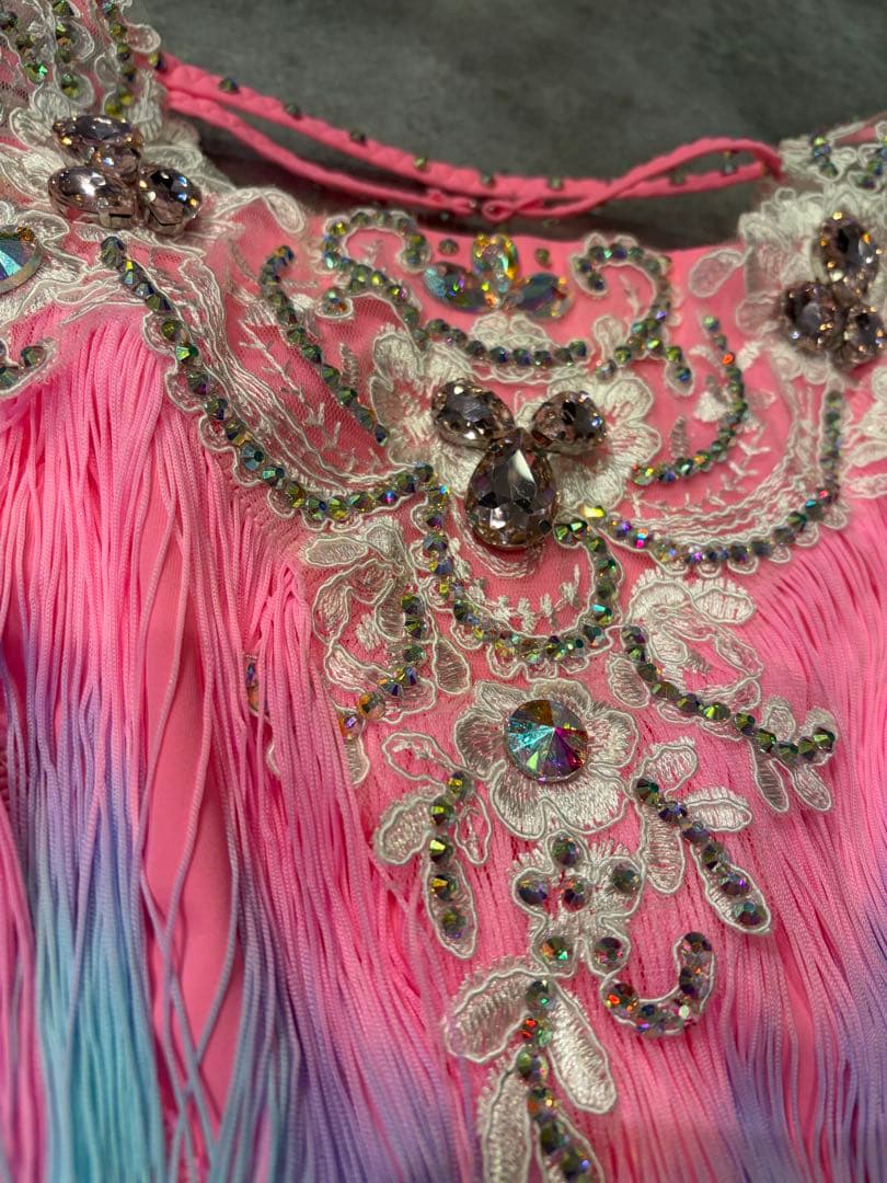 ベリーダンス衣装 ドラムソロ フリンジ