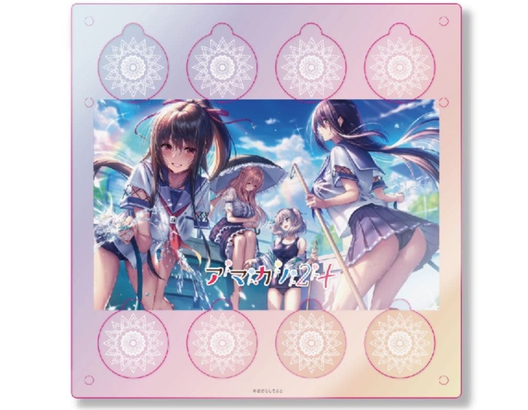 ピロ水　アマカノ　アクリルメダル　ディスプレイアクリルスタンド　地獄谷咲來　9点