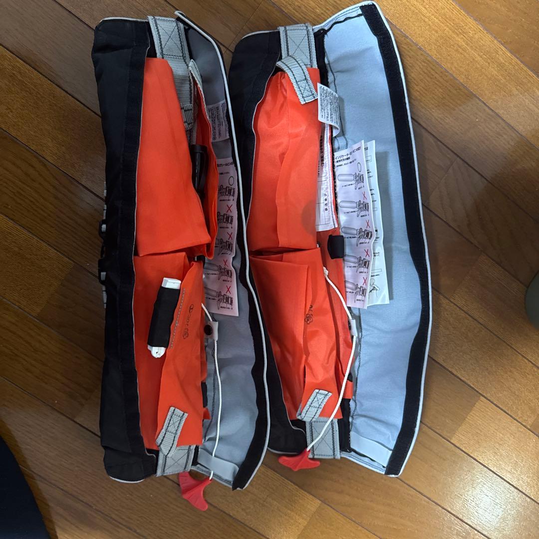 a*a様 SHIMANO 膨張式ライフジャケット 2個セット