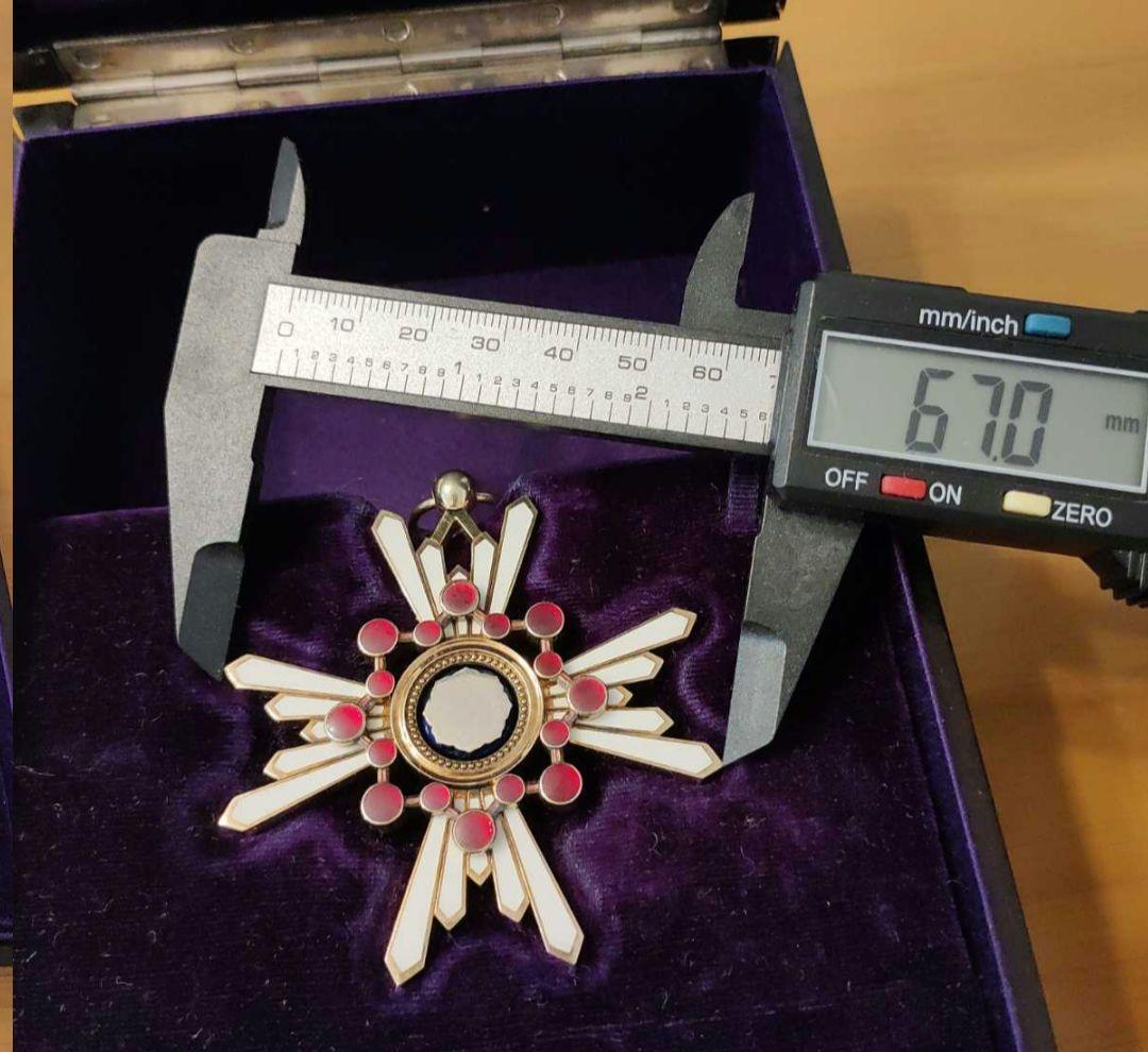 【激レア 極美品!】勲一等瑞宝章 明治勲章 初期 日本軍 将軍 本物保証 勲章