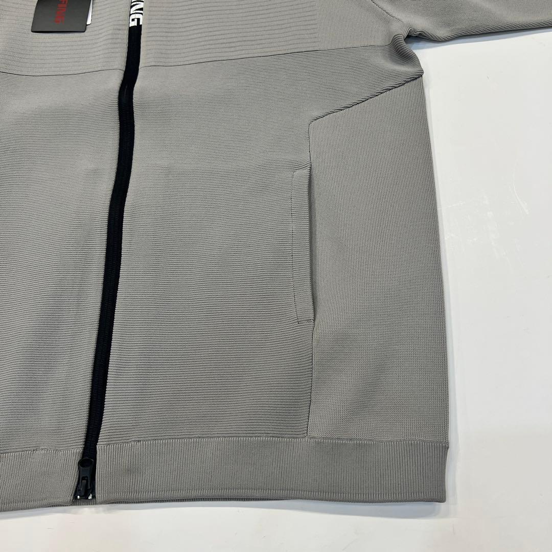 新品　BRIEFING MEN'S WR KNIT BLOUSON グレーL