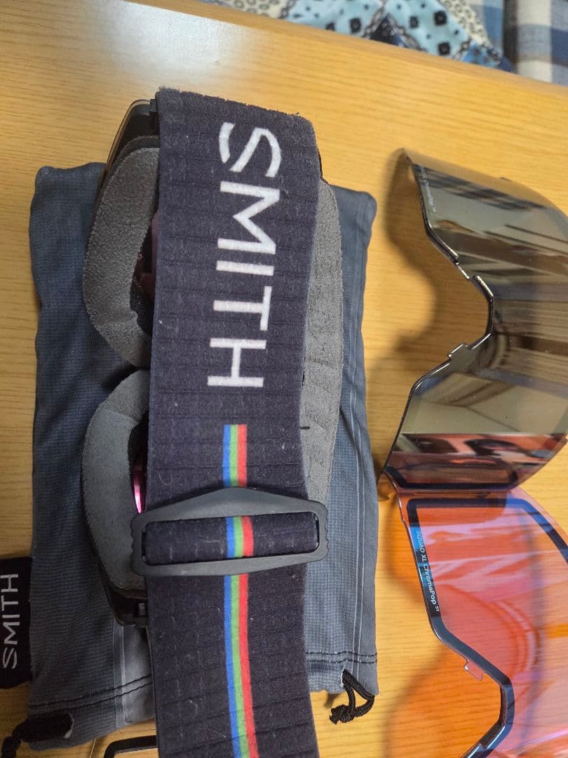 SMITH ゴーグル　スカッドXL スペアレンズ3枚付き