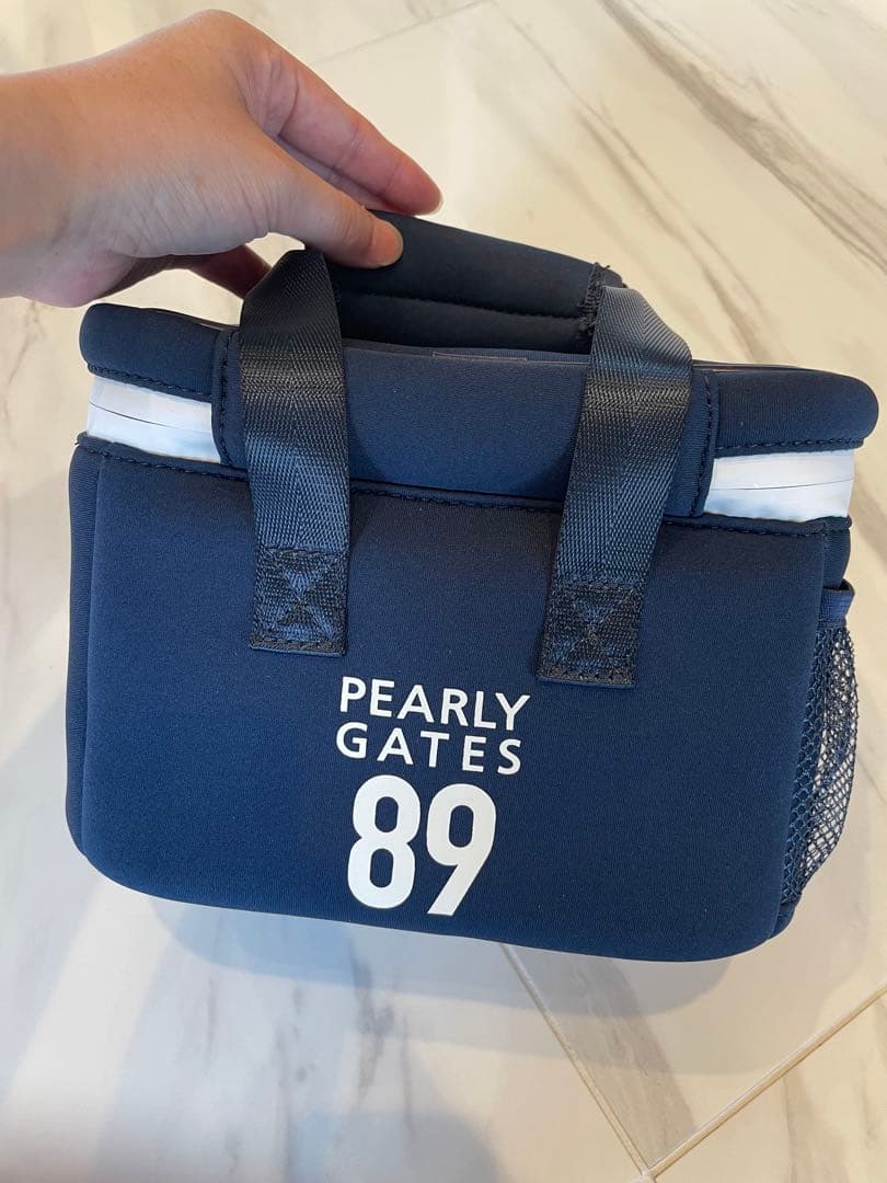 未使用品　PEARLY GATES ネイビー 保冷バッグ