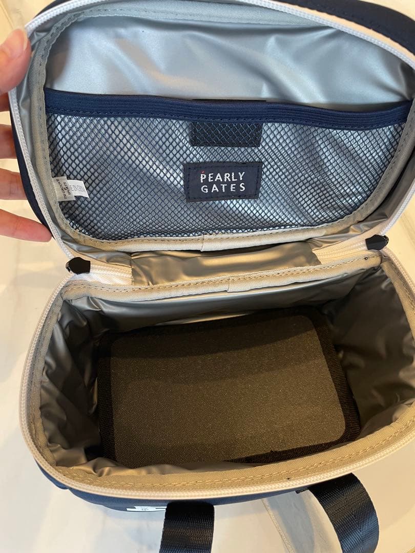 未使用品　PEARLY GATES ネイビー 保冷バッグ