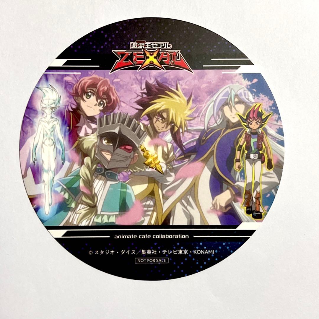 遊戯王ZEXAL アニメイトカフェ コースター トロン一家 遊馬 アストラル