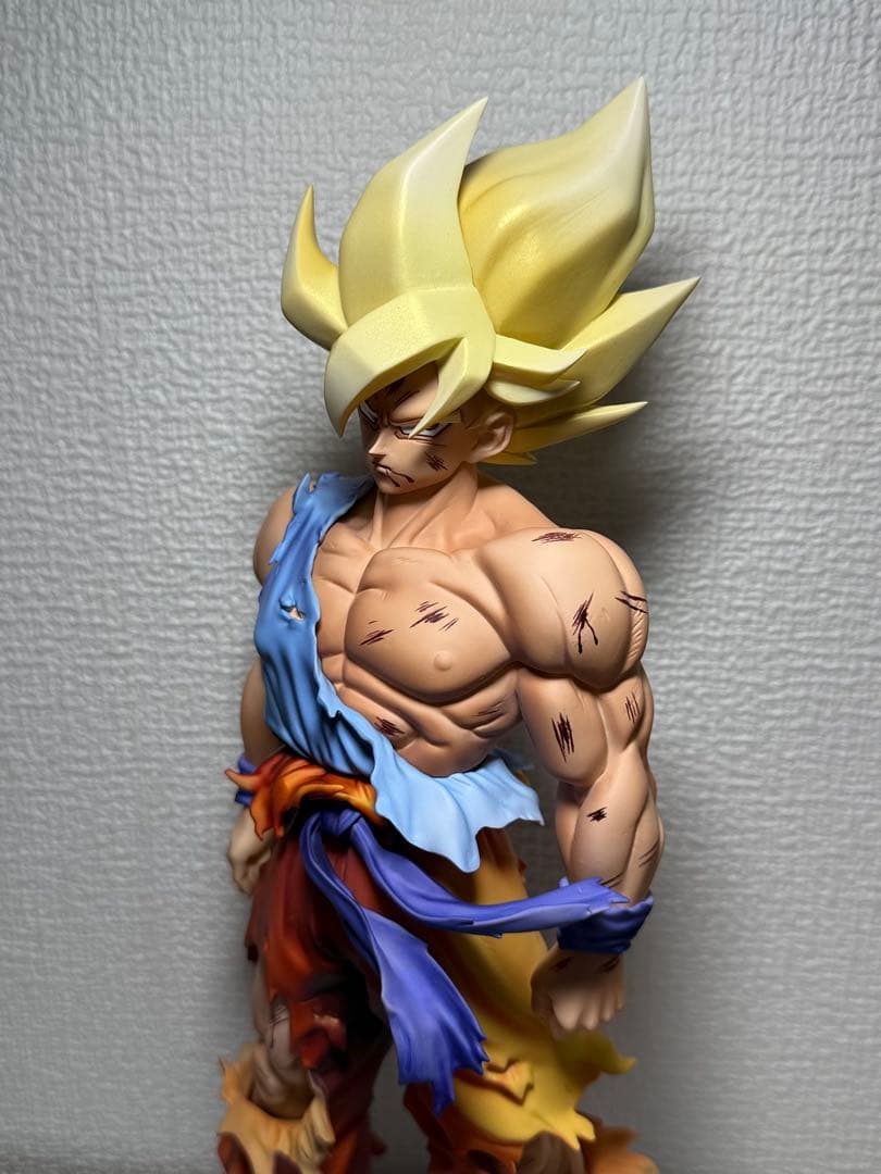 スーパーサイヤ人孫悟空　1\6スケールフィギュア　扉絵　カスタム品　リペイント