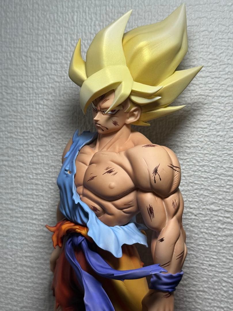 スーパーサイヤ人孫悟空　1\6スケールフィギュア　扉絵　カスタム品　リペイント