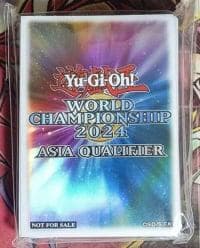 遊戯王 公式 WCQ 2024 アジア スリーブ 70枚