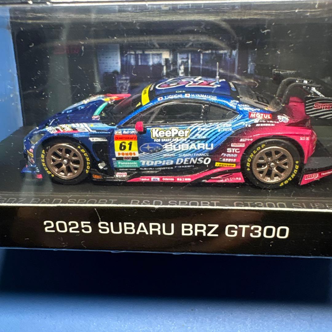 ミニカー 1/64 SUBARU BRZ R&D SPORT No.61 GT300