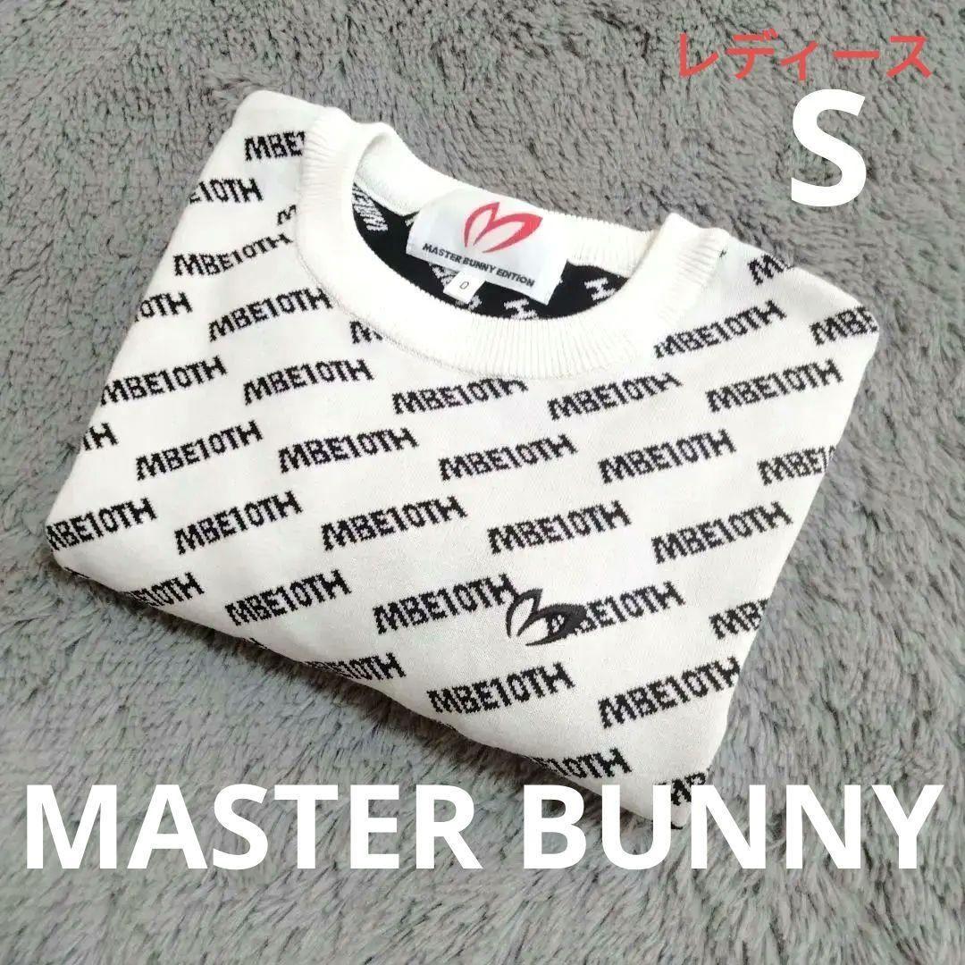 MASTER BUNNY♡ロゴ*総柄*ニット♡S ゴルフ/スポーツ