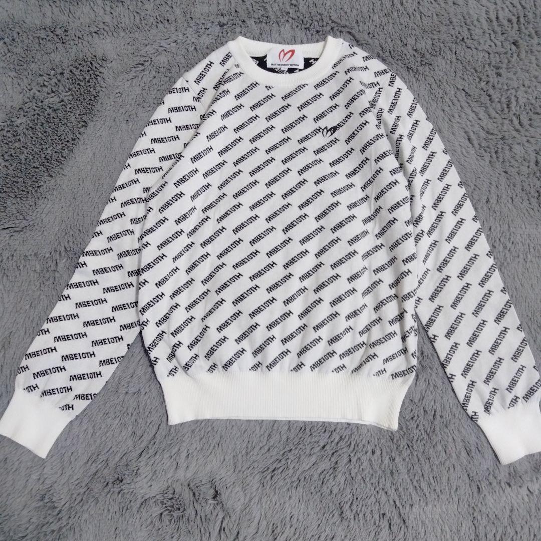 MASTER BUNNY♡ロゴ*総柄*ニット♡S ゴルフ/スポーツ