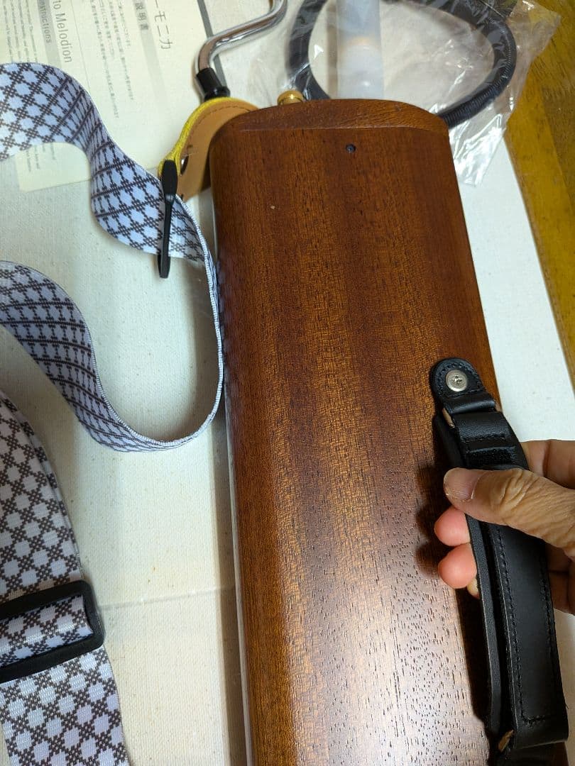 新品 スズキ木製 鍵盤ハーモニカ W-37