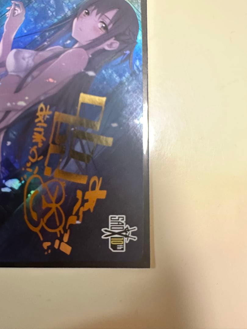 今夜は一緒に　アスナ　ssp サイン　ソードアートオンライン　sao ヴァイス