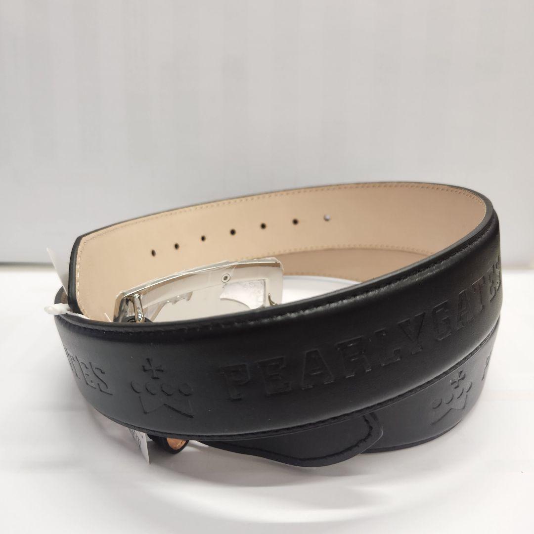 PEARLY GATES　未使用　タグ付　ブラック　ベルト　フライングラビット