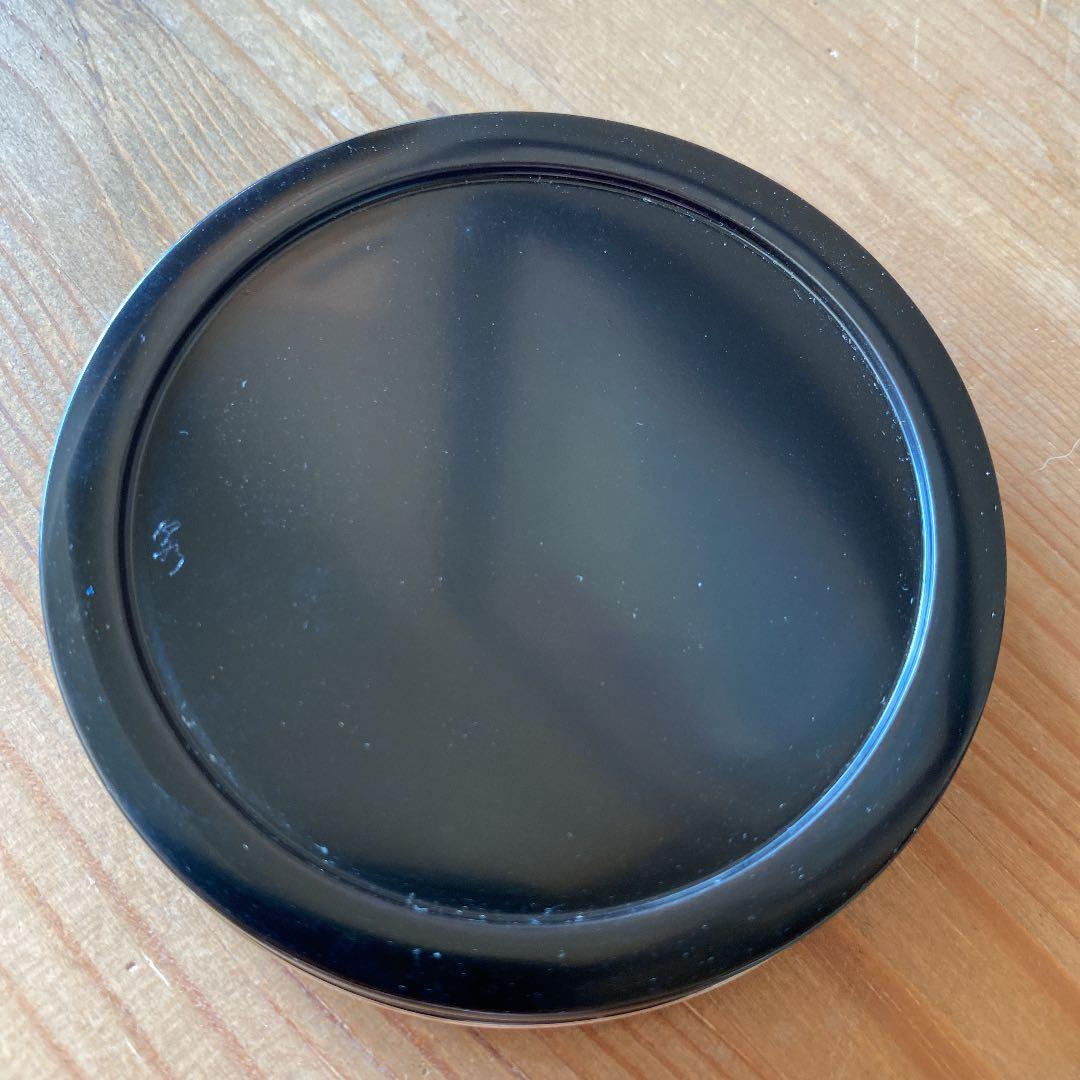 茶道具　加賀塗師　泉斎造　青楓に鮎蒔絵銀ブチ香合(共箱) ○