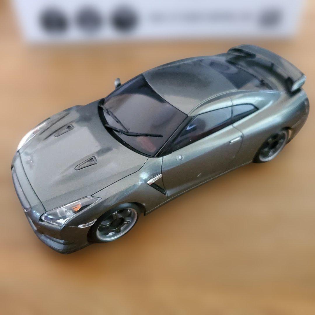 Mini-Z AWD NISSAN GTR ジャイロ　ドリフトタイヤ付