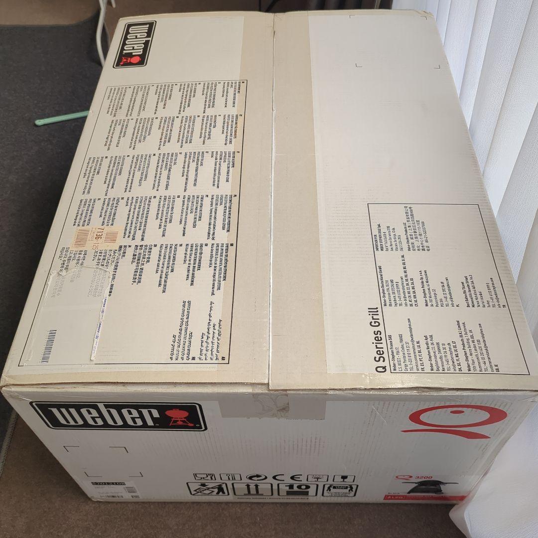 Weber Q3200 アウトドアガスグリル ブラック