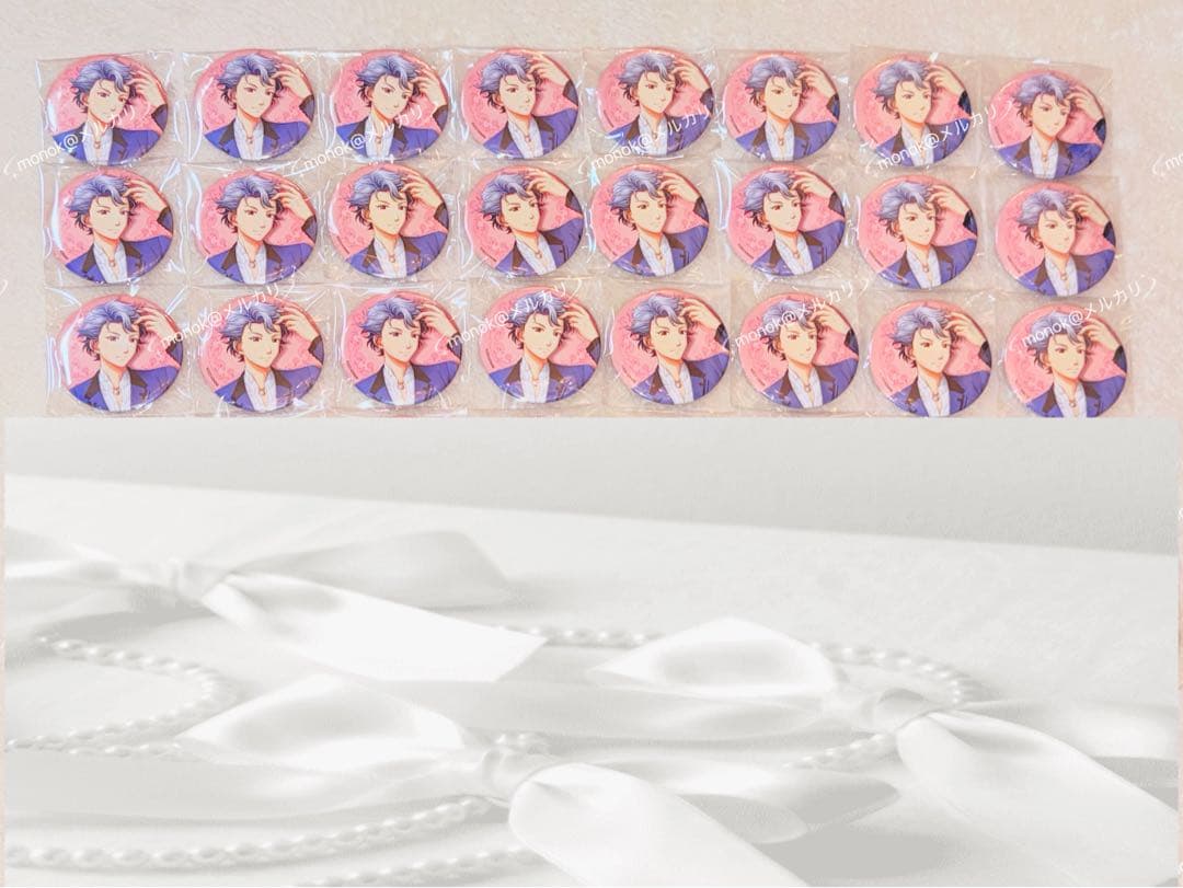 ときメモgs3 20周年記念展 設楽聖司 缶バッジ