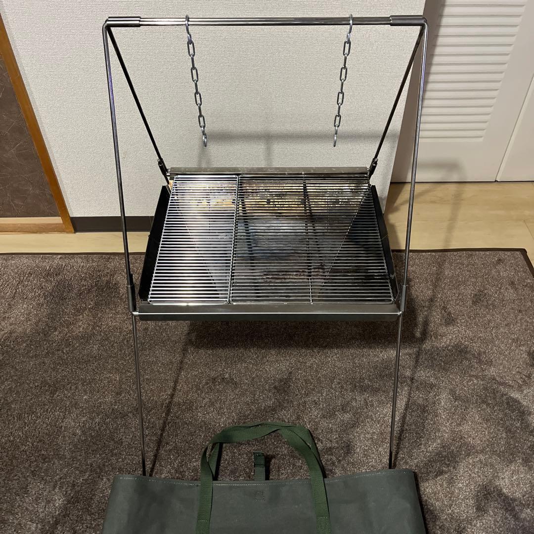 1回使用のみ　ユニフレーム　焚き火ベース450 トートバッグ型ケース　セット