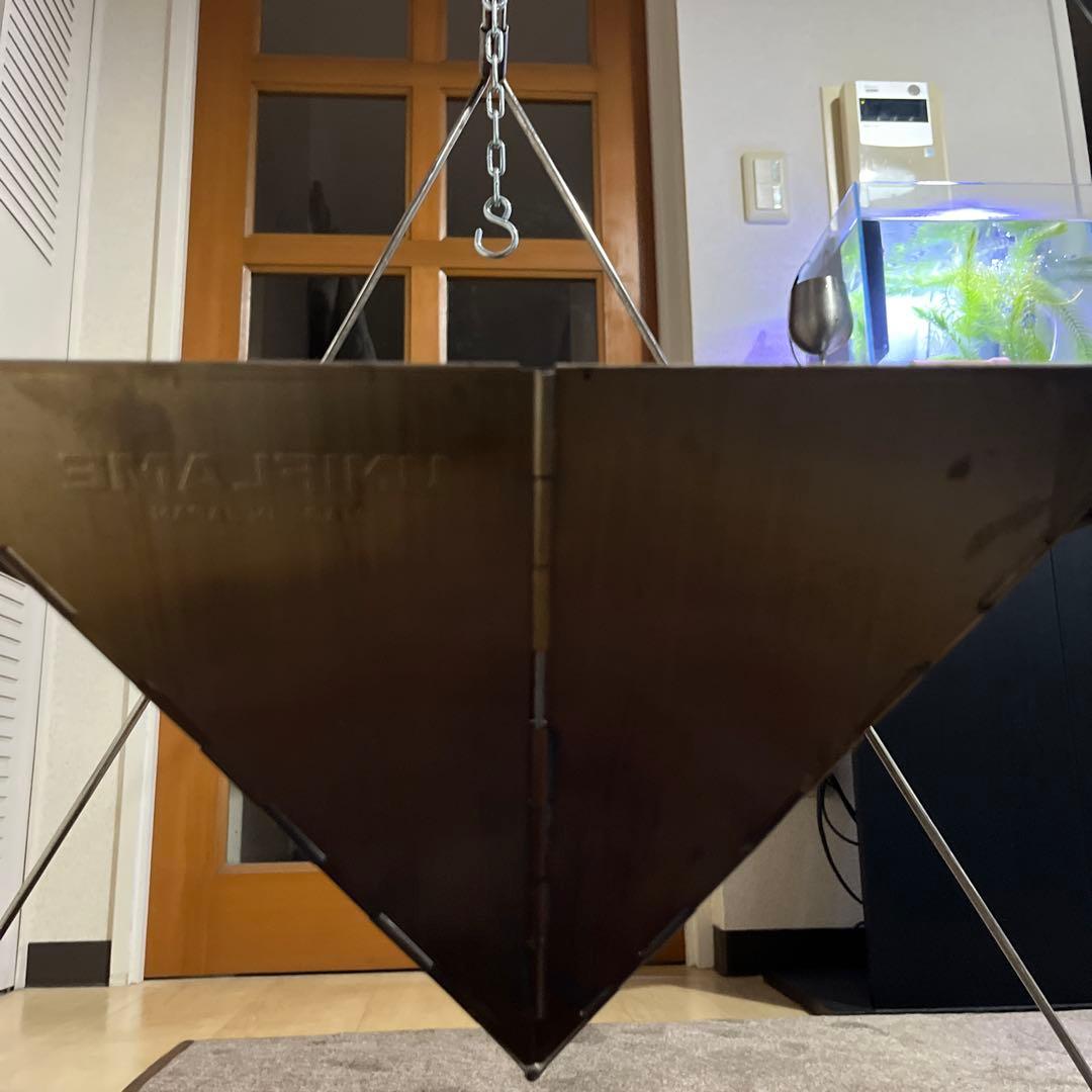 1回使用のみ　ユニフレーム　焚き火ベース450 トートバッグ型ケース　セット