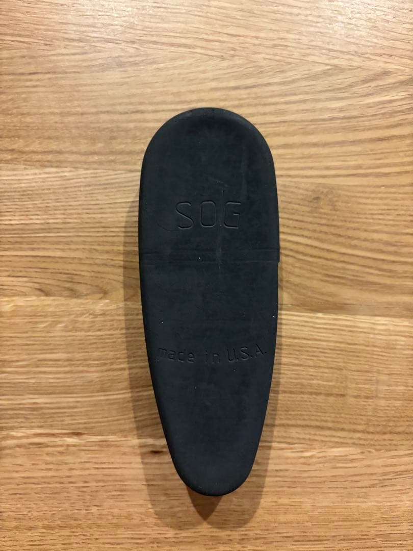 実SOG エアガン用バッドストックパッド黒