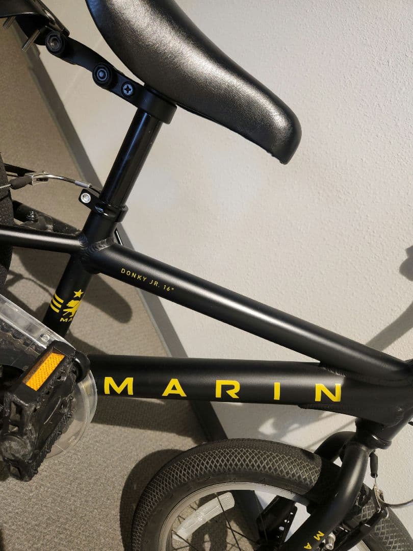 お引取り限定！マリンドンキージュニア16インチ補助輪&泥よけ&購入時付属品付
