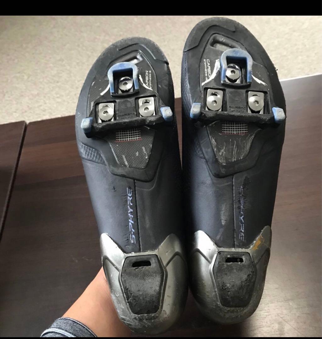 【ピスト野郎 】s-phyre ロードバイク ビンディングシューズ 44