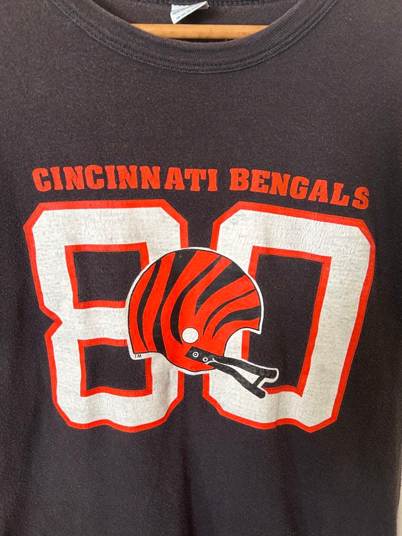 Champion CINCINNATI BENGALS ブラックフェードTシャツ