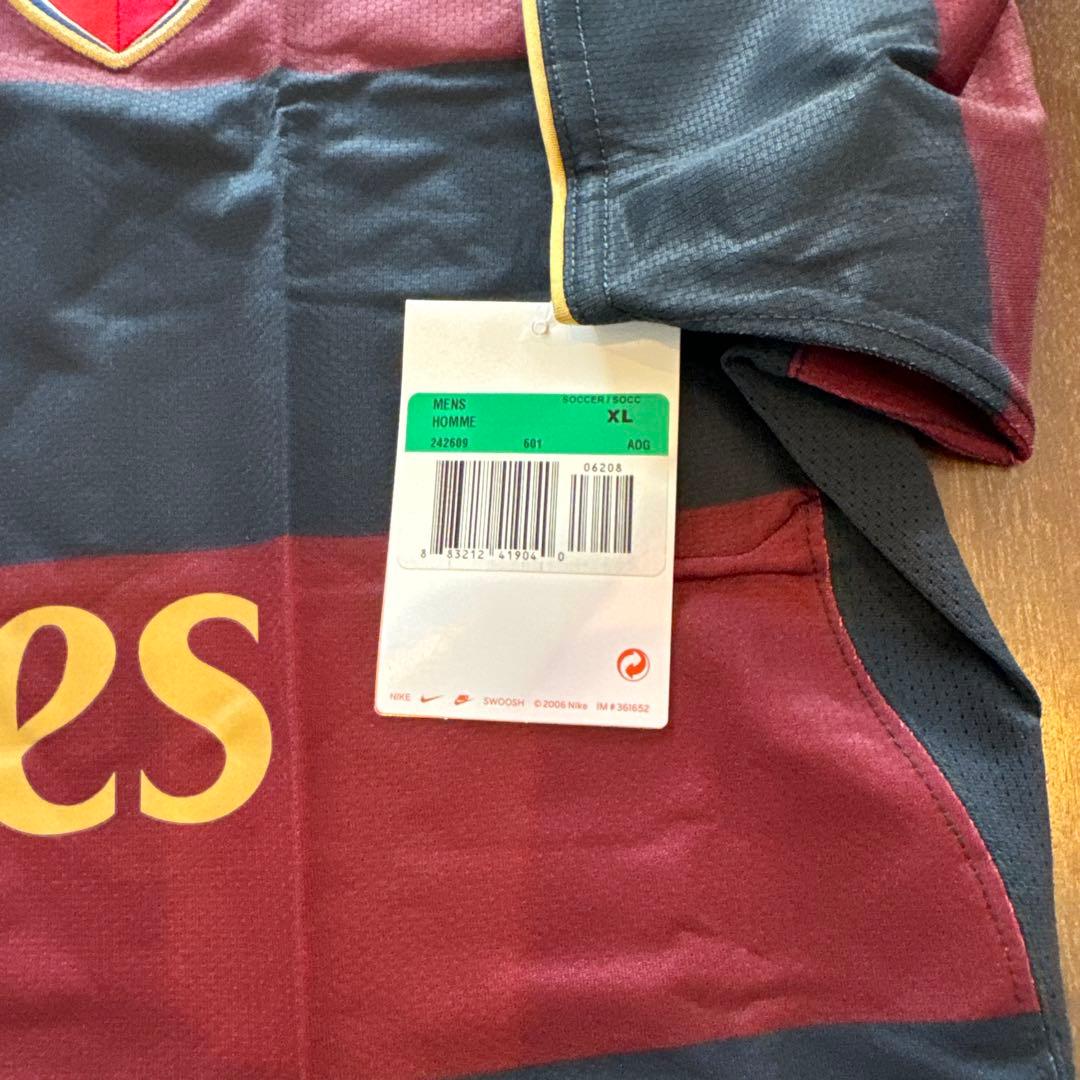 07-08アーセナル3rd CL選手用ユニフォーム（新品タグ付未着用）