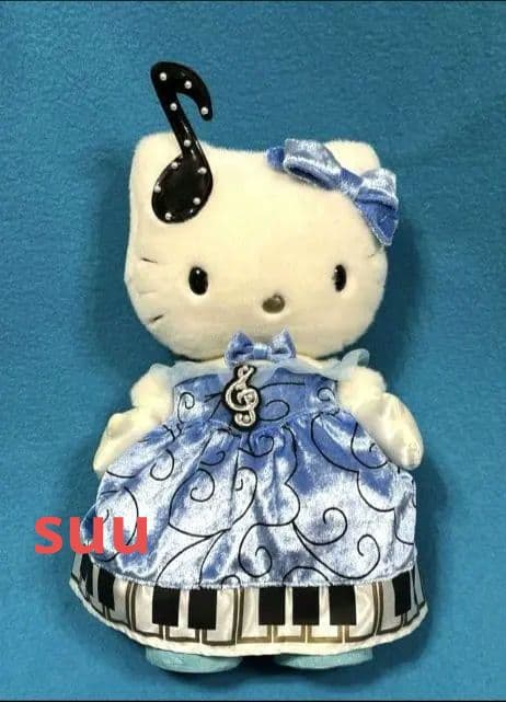 超激レア☆ハローキティ☆ピアノ鍵盤柄ドレス☆ピューロランド・メルヘンシアター☆