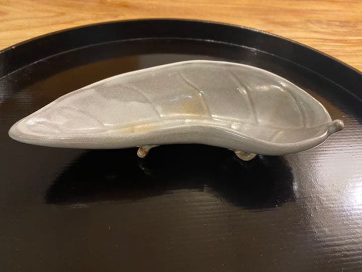 坂倉新兵衛　十五代 萩焼 木の葉皿 6客 木ノ葉向付 共箱 懐石