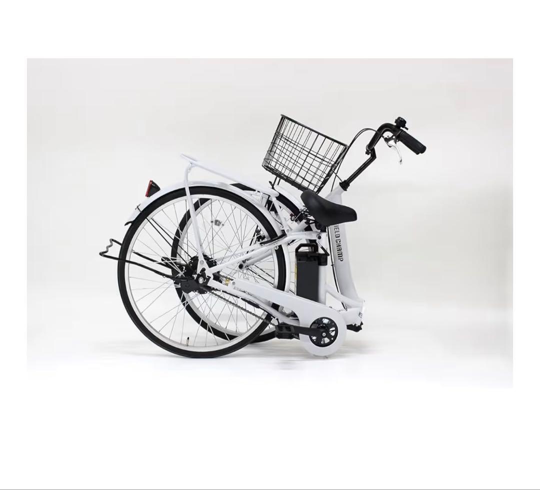 FIELD CHAMP 電動アシスト26インチ折畳み軽快車