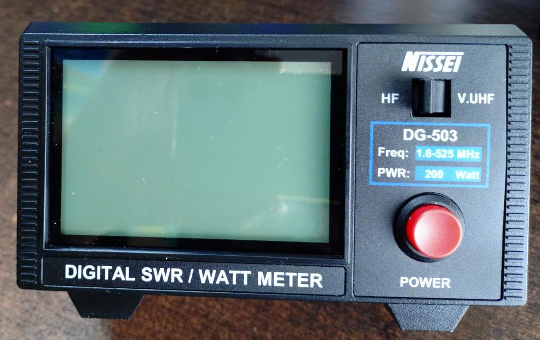 NISSEI デジタルSWR/Wattメーター DG-503