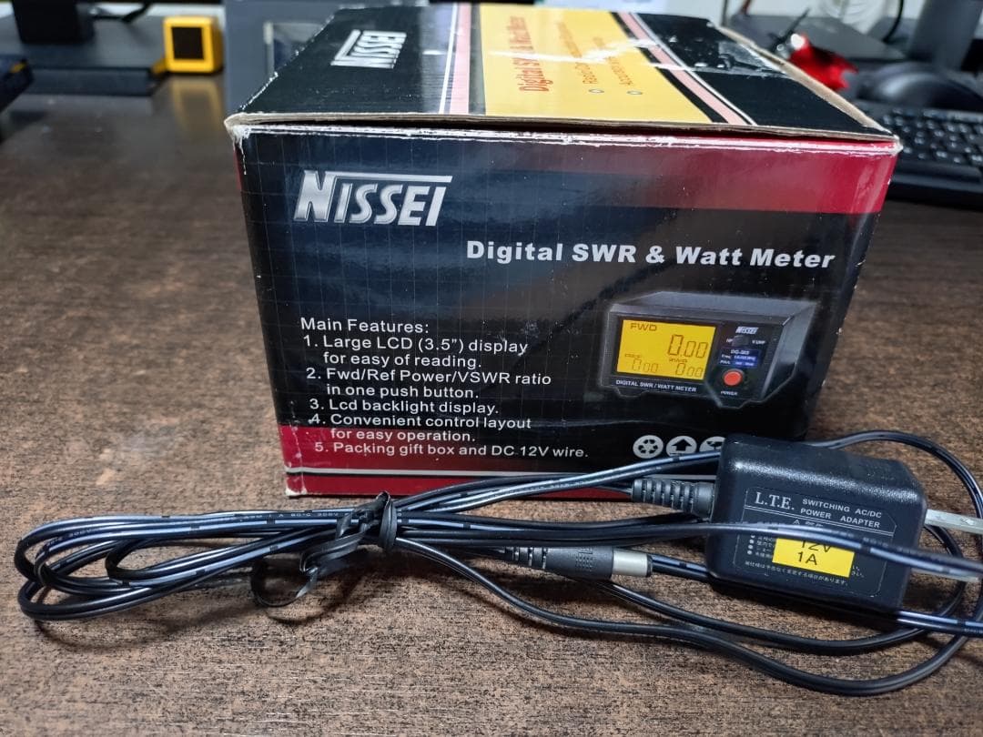 NISSEI デジタルSWR/Wattメーター DG-503