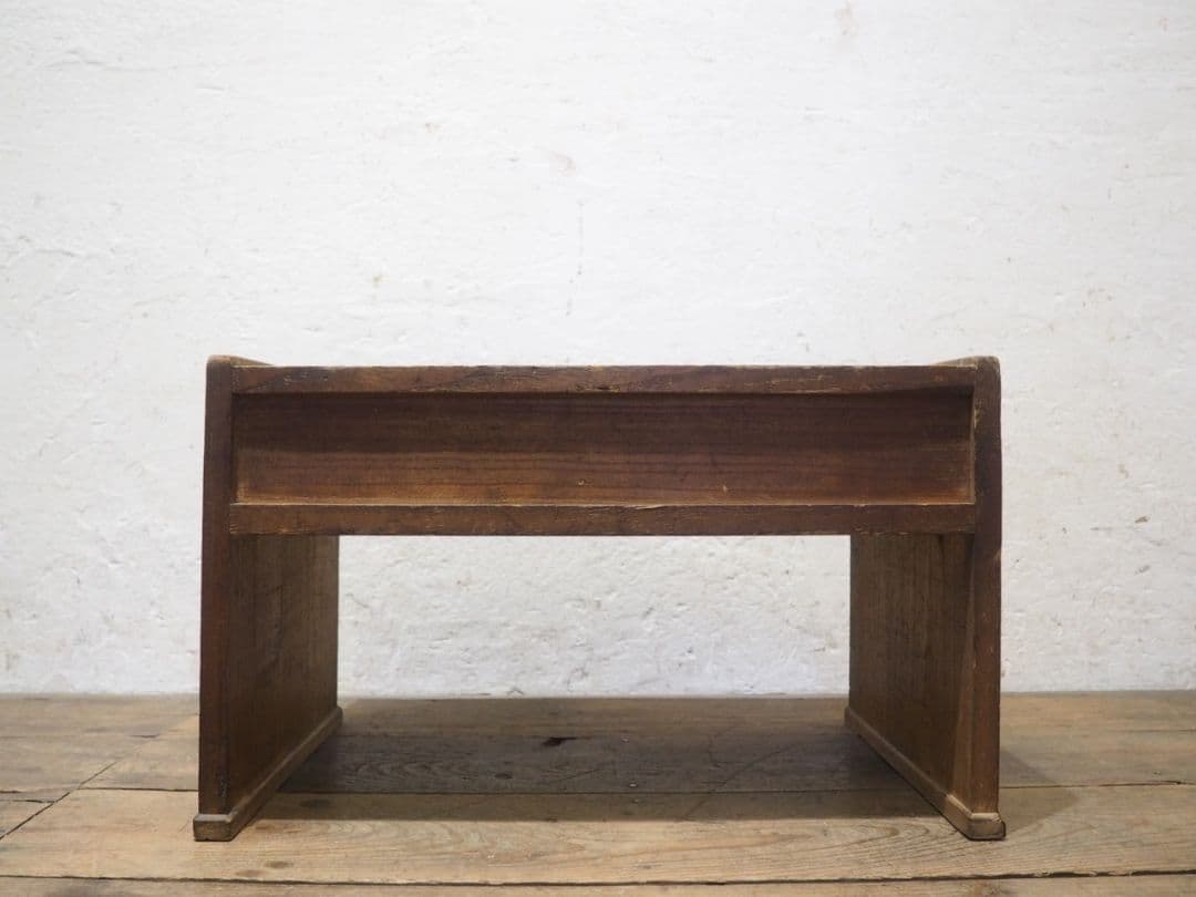 1202 総桐の文机　ローテーブル　陳列台　引き出し　レトロ　アンティーク