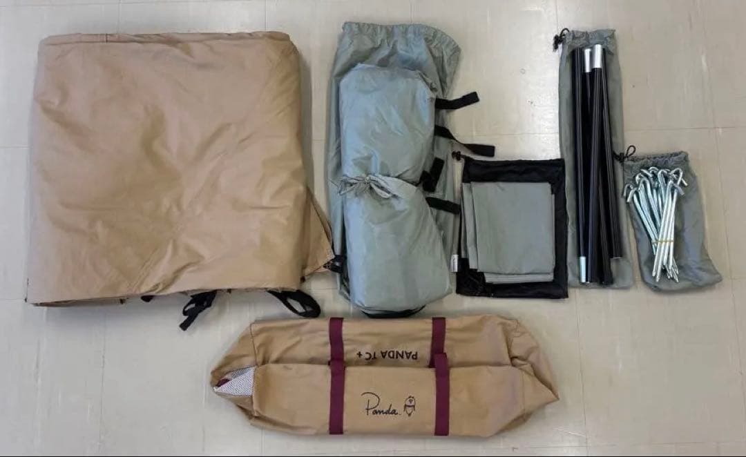 PANDA TC+ &PANDA TC Tarp&Zin-Maku mini3点