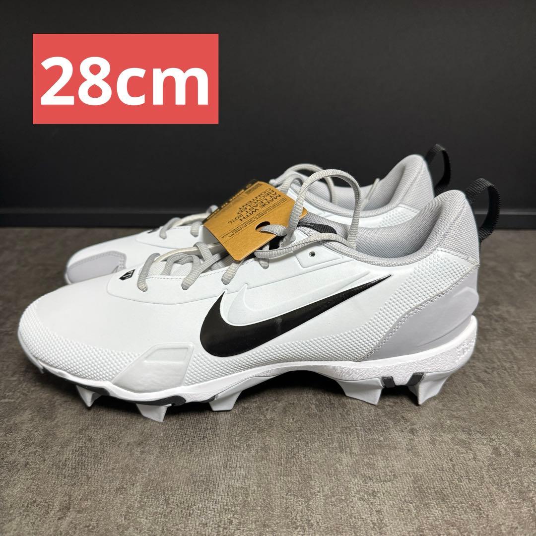 NIKE ポイント スパイク 野球 スタッド フォース トラウト アルファ 白