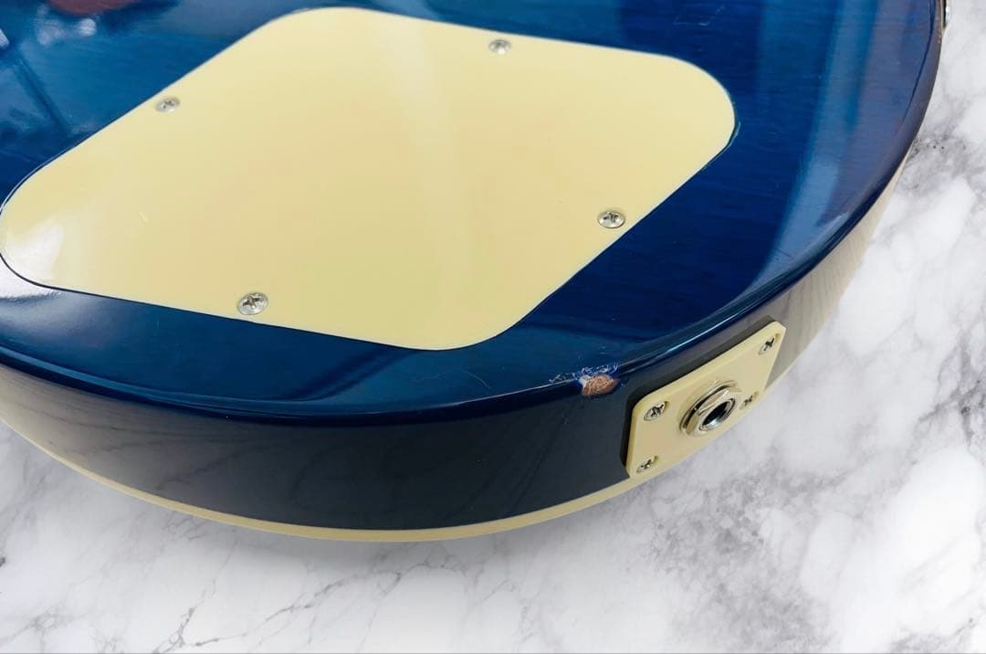 (ひめか) BLITZ BLP-450 レスポールタイプ ブルー色