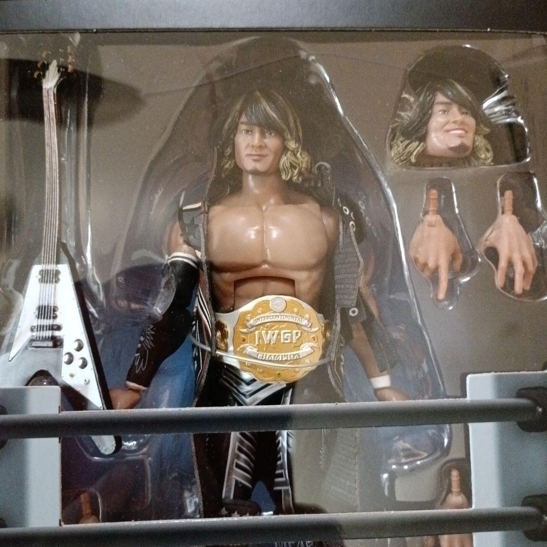 新日本プロレス　ライガー　オカダカズチカ　棚橋弘至 　フィギュア　AEW