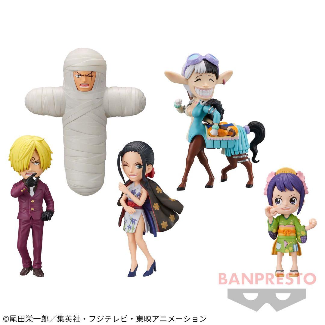ワンピース ワールドコレクタブルフィギュア ワノ国鬼ヶ島編 全55種コンプリート