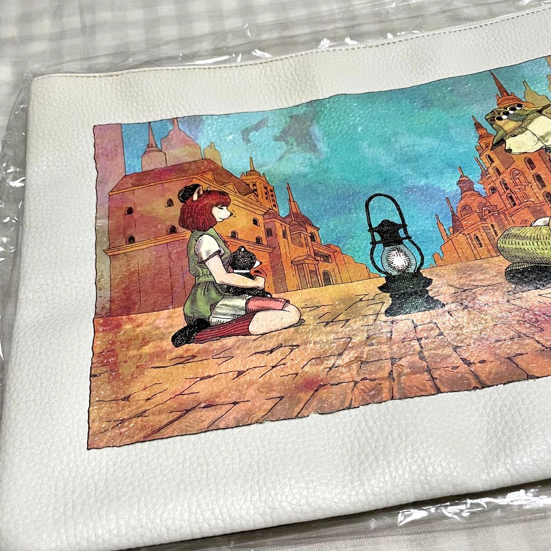 ［新品未使用］米津玄師　帰りの会　犬と猫　ビッグクラッチ　　　ポーチ　バッグ