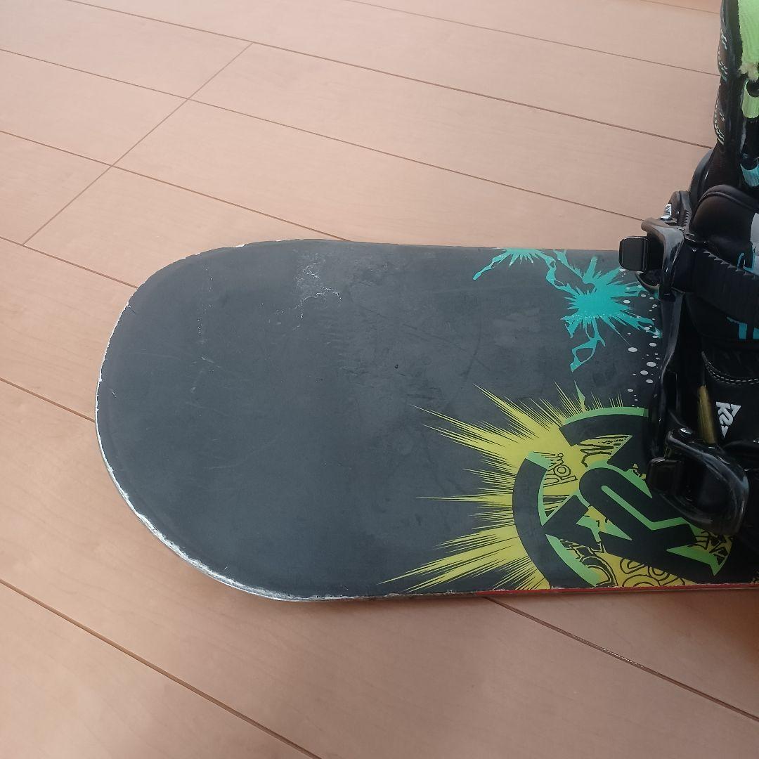 子供用 スノーボード セット 23cm K2 手渡し可能