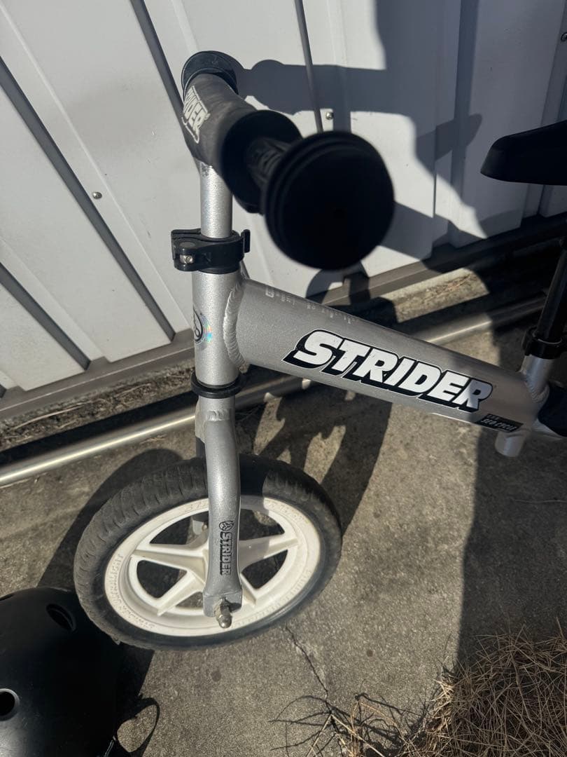 STRIDER バランスバイク シルバー ストライダ