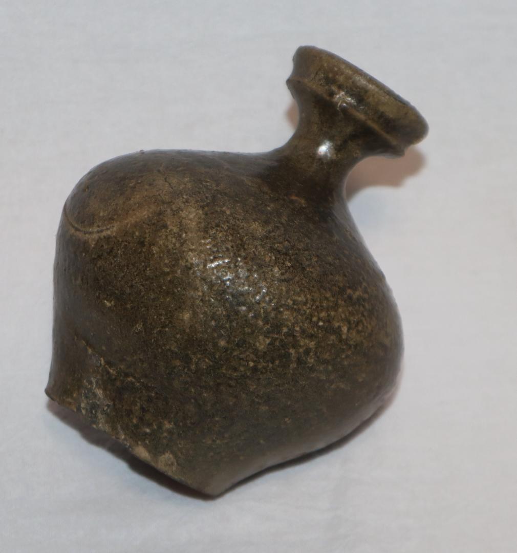 李朝　黒高麗徳利