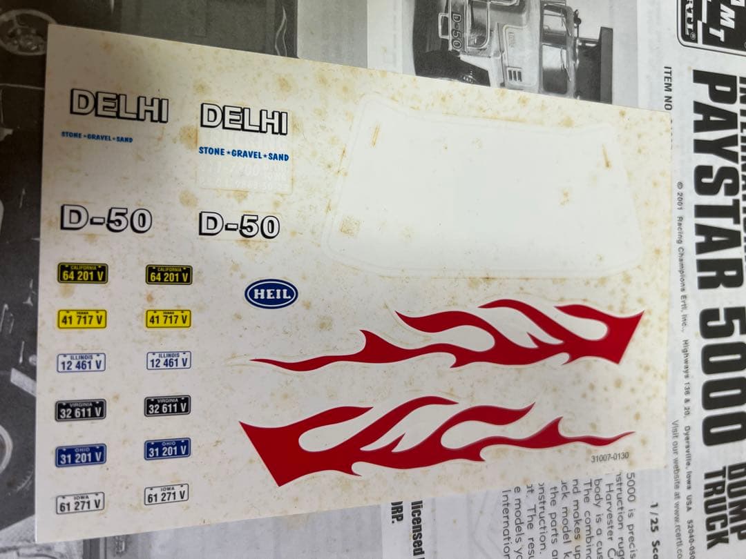 【希少】ERTL PAYSTAR 5000 DUMP TRUCK ダンプトラック