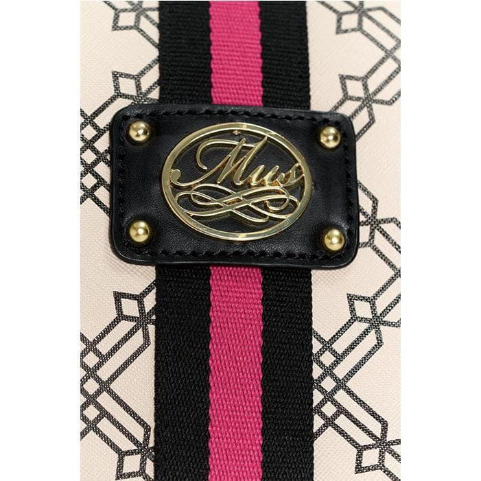 新品 MUスポーツ モノグラムプリント カートバッグ ラウンドバッグ