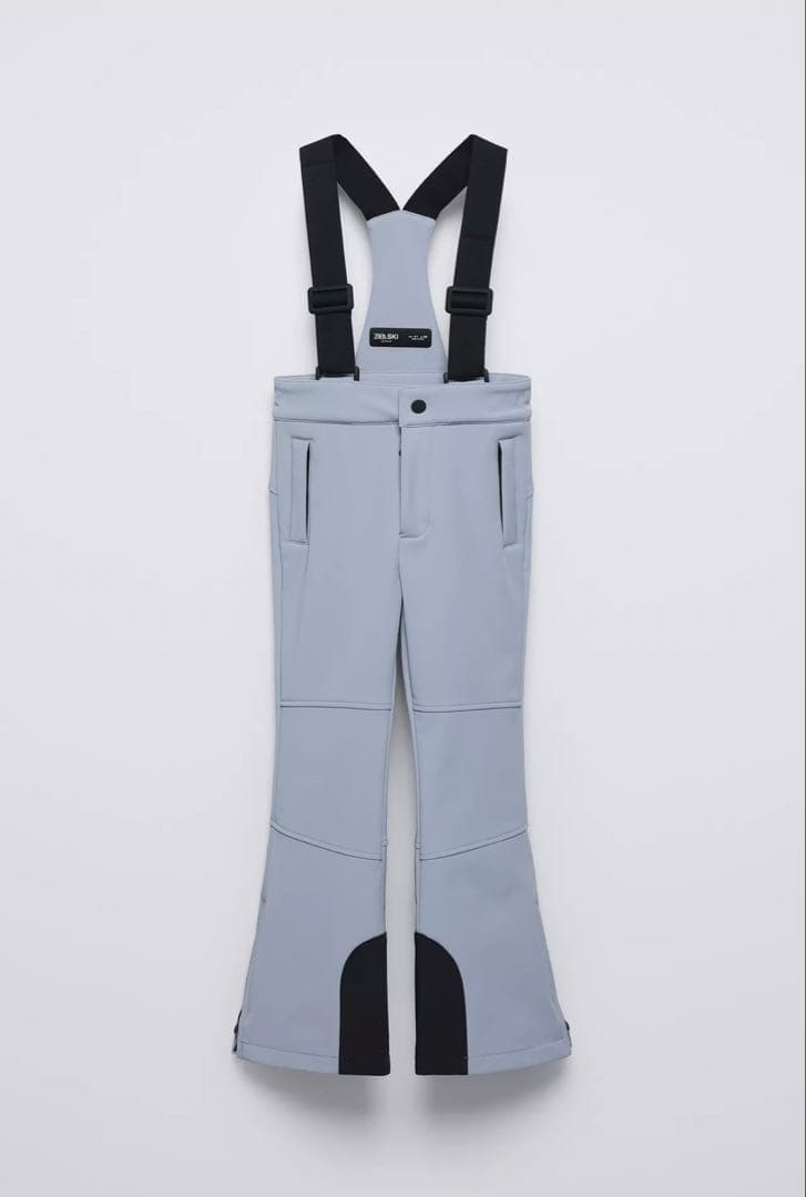 ZARA子ども用スキーウェアセット ブルーグレー　120センチ　クリーニング済