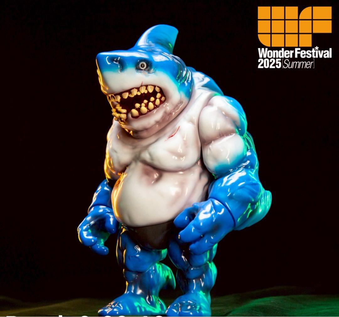 【Momoco Studio】シャークパパ2.0 ソフビ　ワンフェス2025夏