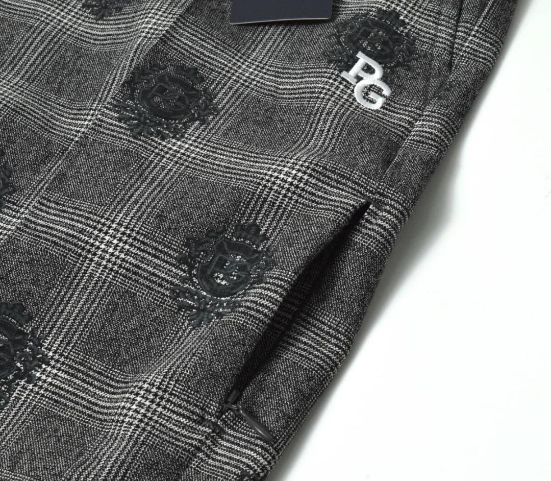 未使用3.3万 パーリーゲイツ 発熱保温 ソフトサーモ パンツ 5 (L) 黒