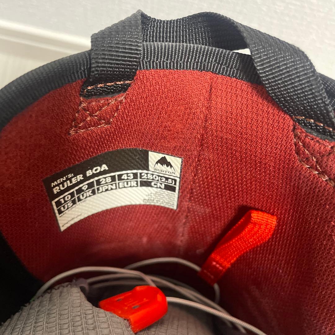 バートン　ルーラー　ボア　ブーツ28センチ